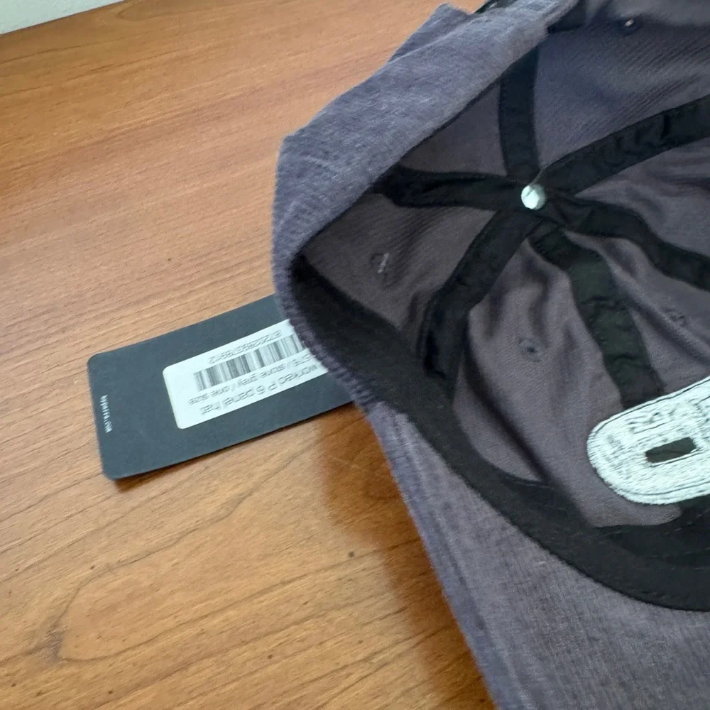 Parra Worked P 6 Panel Hat Corduroy Cap with Logo - Picture 5 of 8